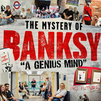 The Mystery of Banksy - "A Genius Mind" - Collage Ausflug