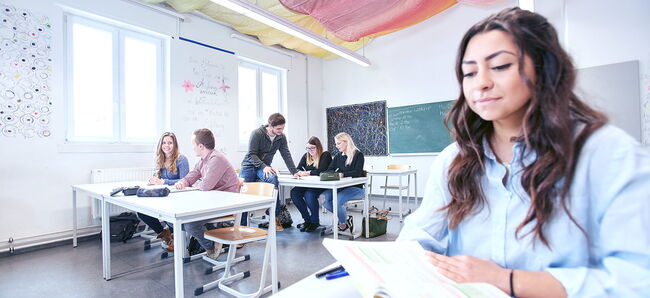 IB Berufliche Schulen Heilbronn Klassenraum
