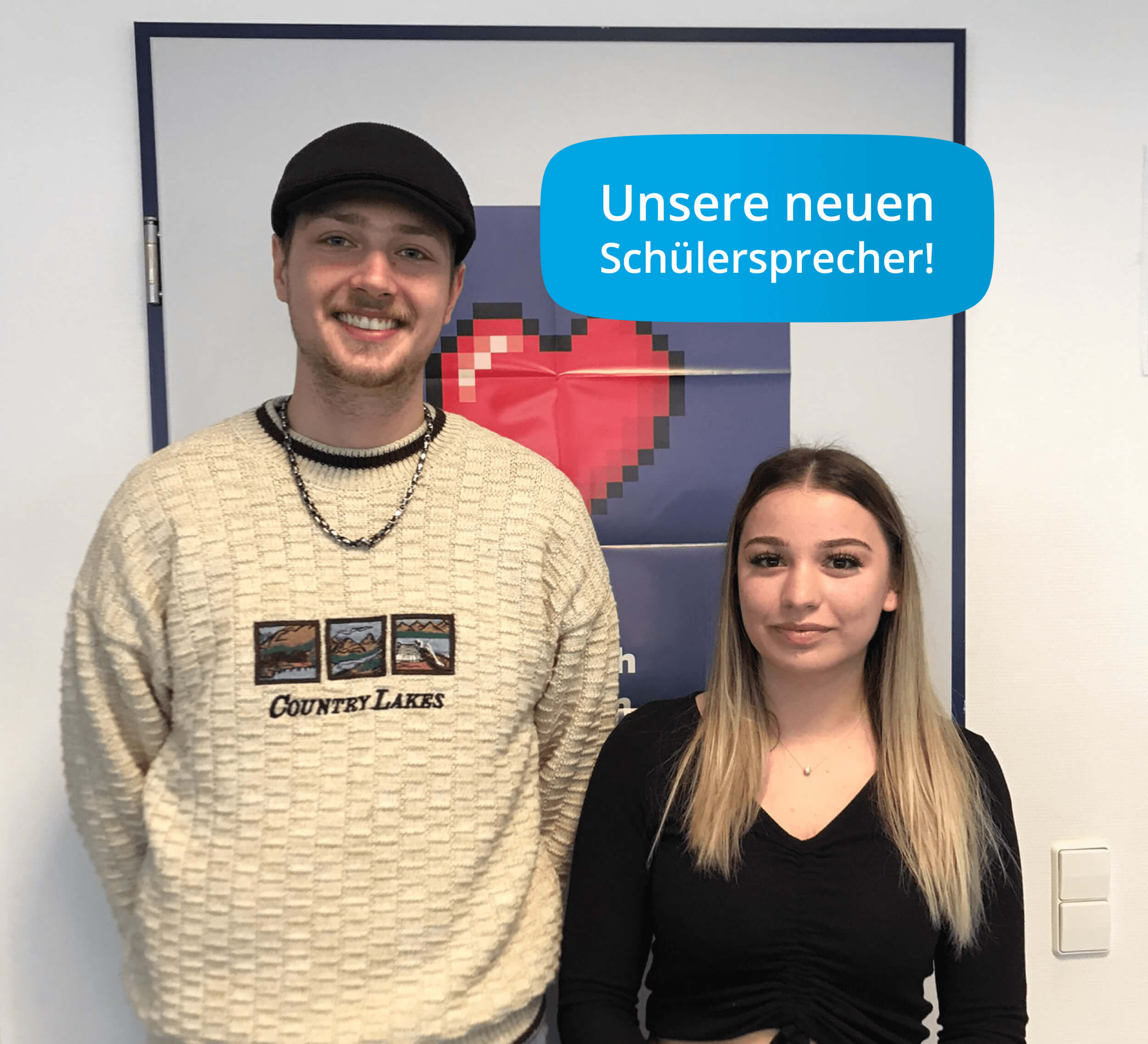 Die neuen Schülersprecher*innen der IB Böblingen